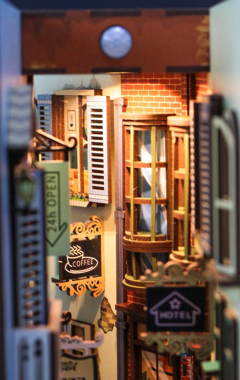 Diy Miniature House Book Nook Kit: Travel in Venice