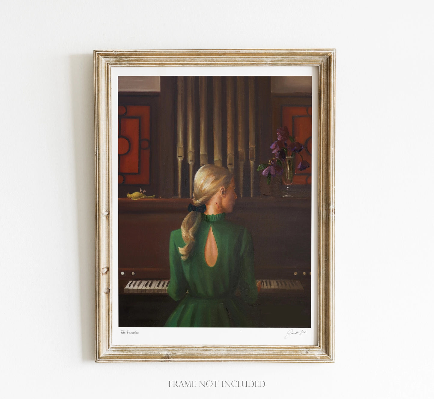 The Vampire, Open Edition Print by Janet Hill