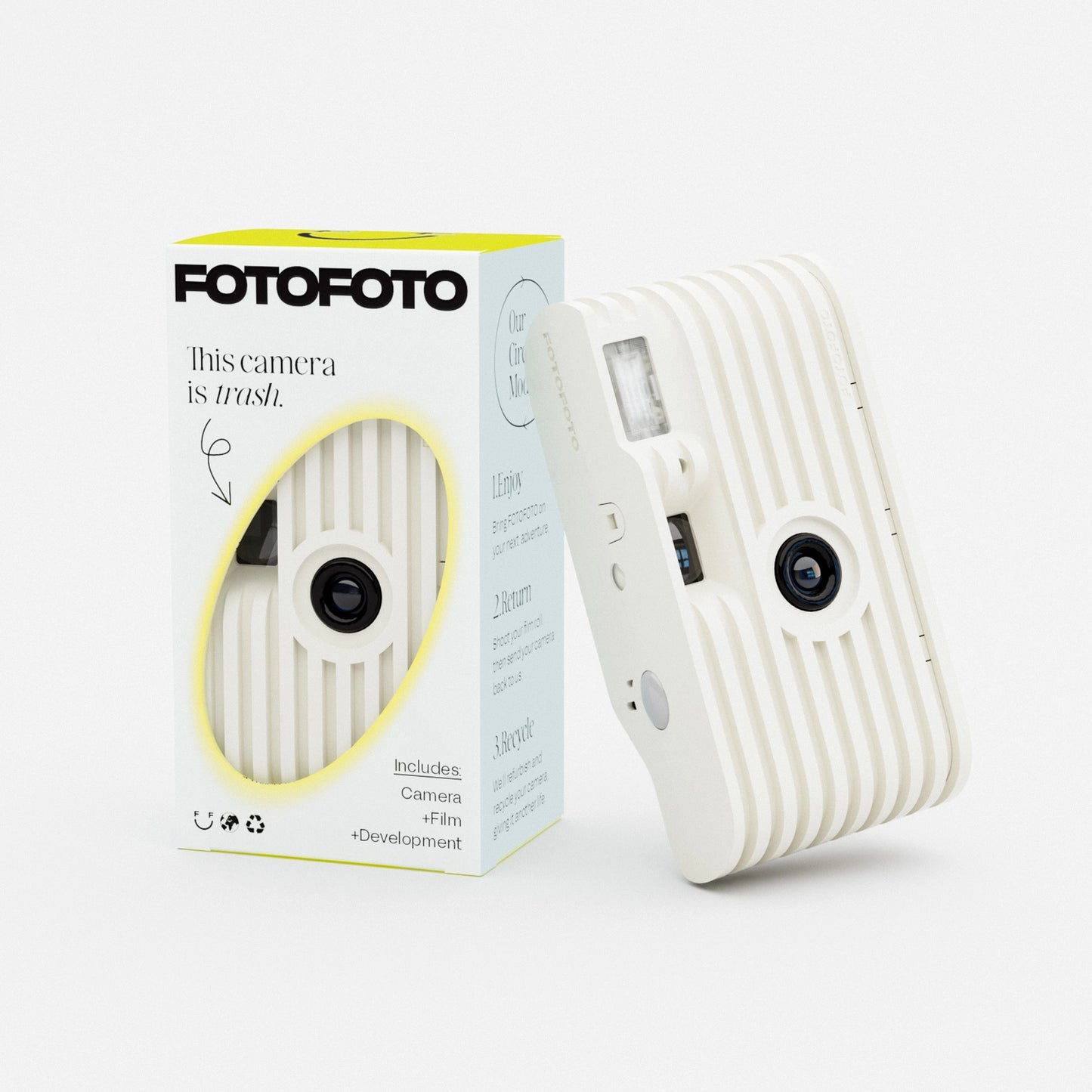 Fotofoto FF-1 "Aspen" | Sustainable Disposable Camera