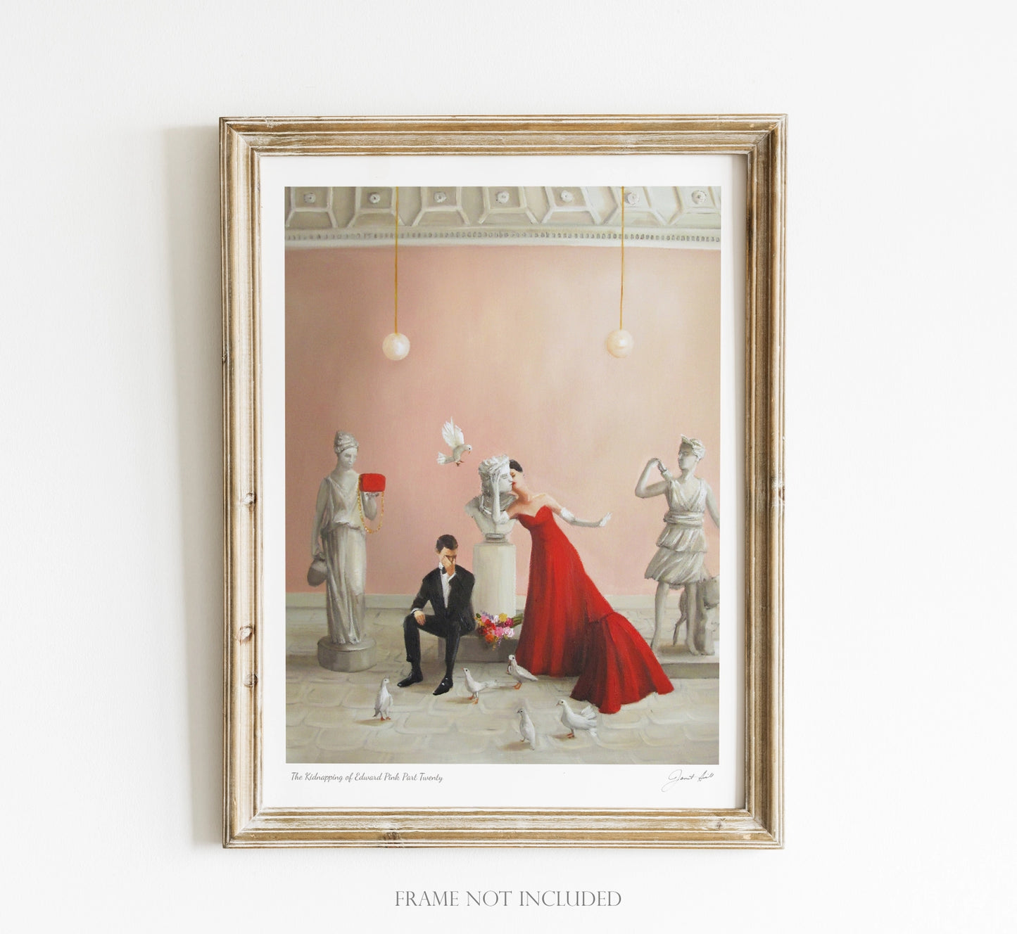 The Kidnapping of Edward Pink, Open Edition Print by Janet Hill