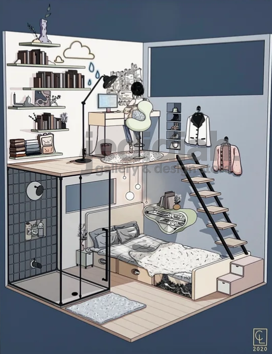 Behind The Walls: Blue Room