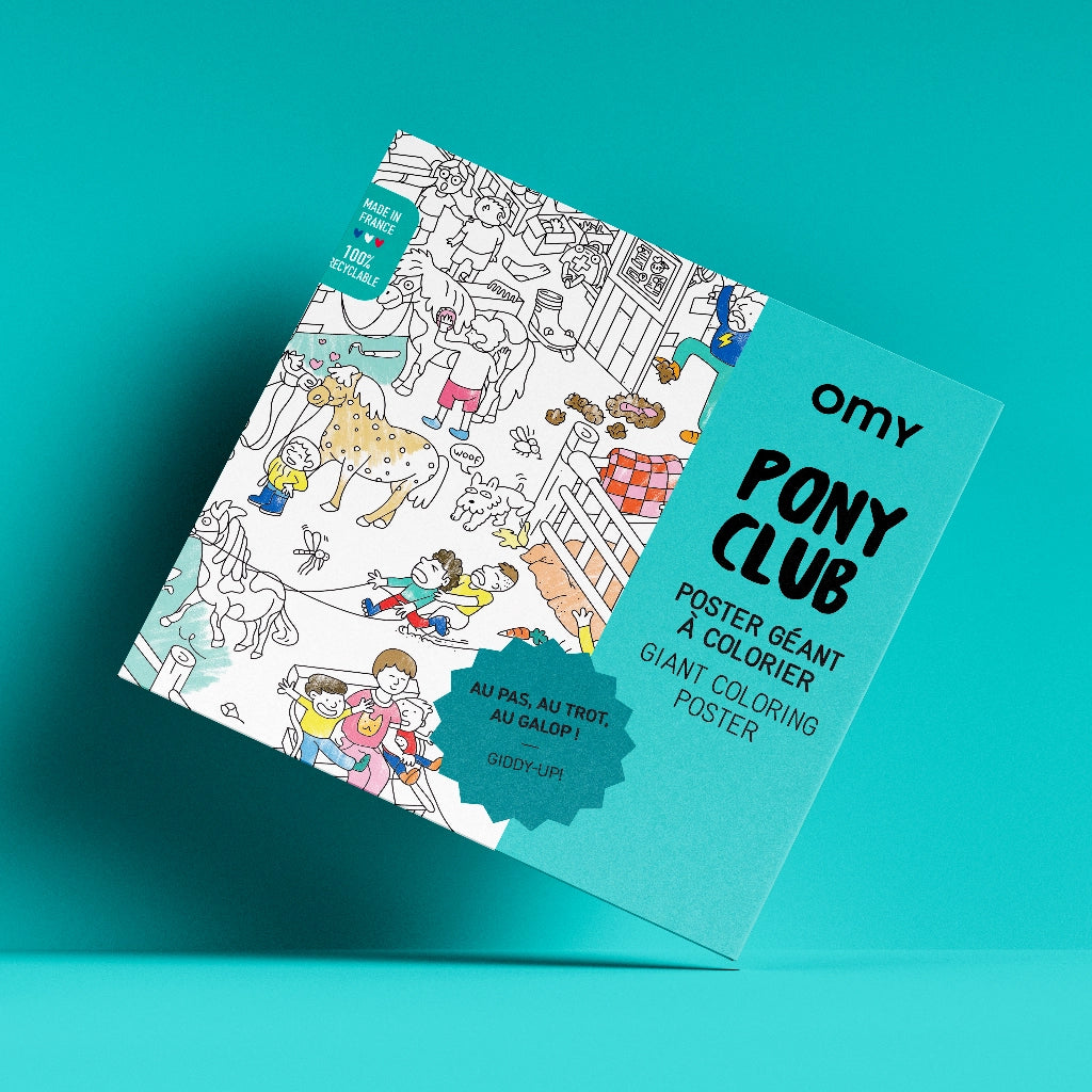 OMY Pony Club Giant Poster
