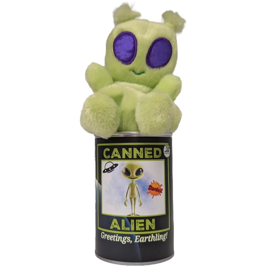Stardust the Canned Alien Stuffed Animal Plush w/Funny Jokes