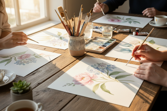 Watercolor Botanicals workshop (Creative Reset — Beginner to Intermediate)