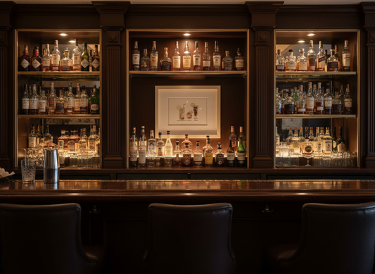 Cocktail crystal art