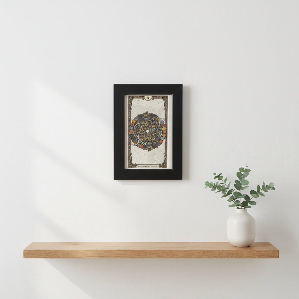 America 250 Tarot Series — Wheel of Fortune a commemorative tarot collection celebrating 1776–2026.