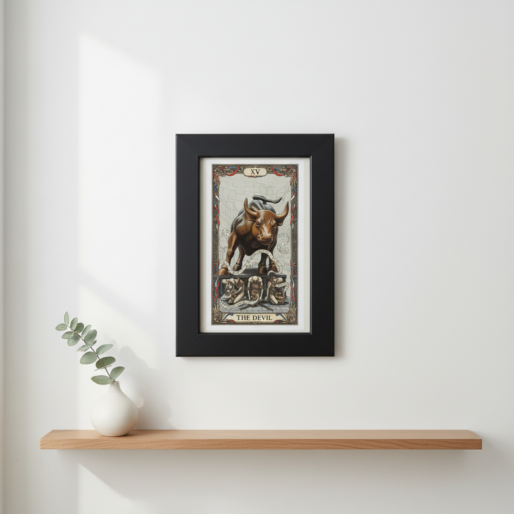 America 250 Tarot Series —The Devil a commemorative tarot collection celebrating 1776–2026.
