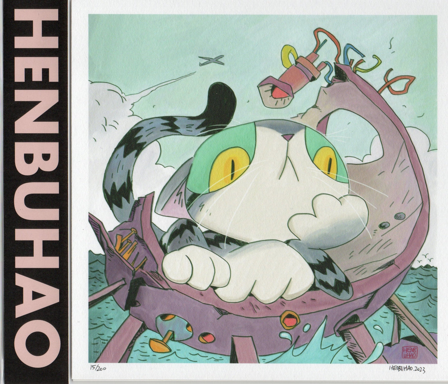 New XI Cat Prints by HENBUHAO