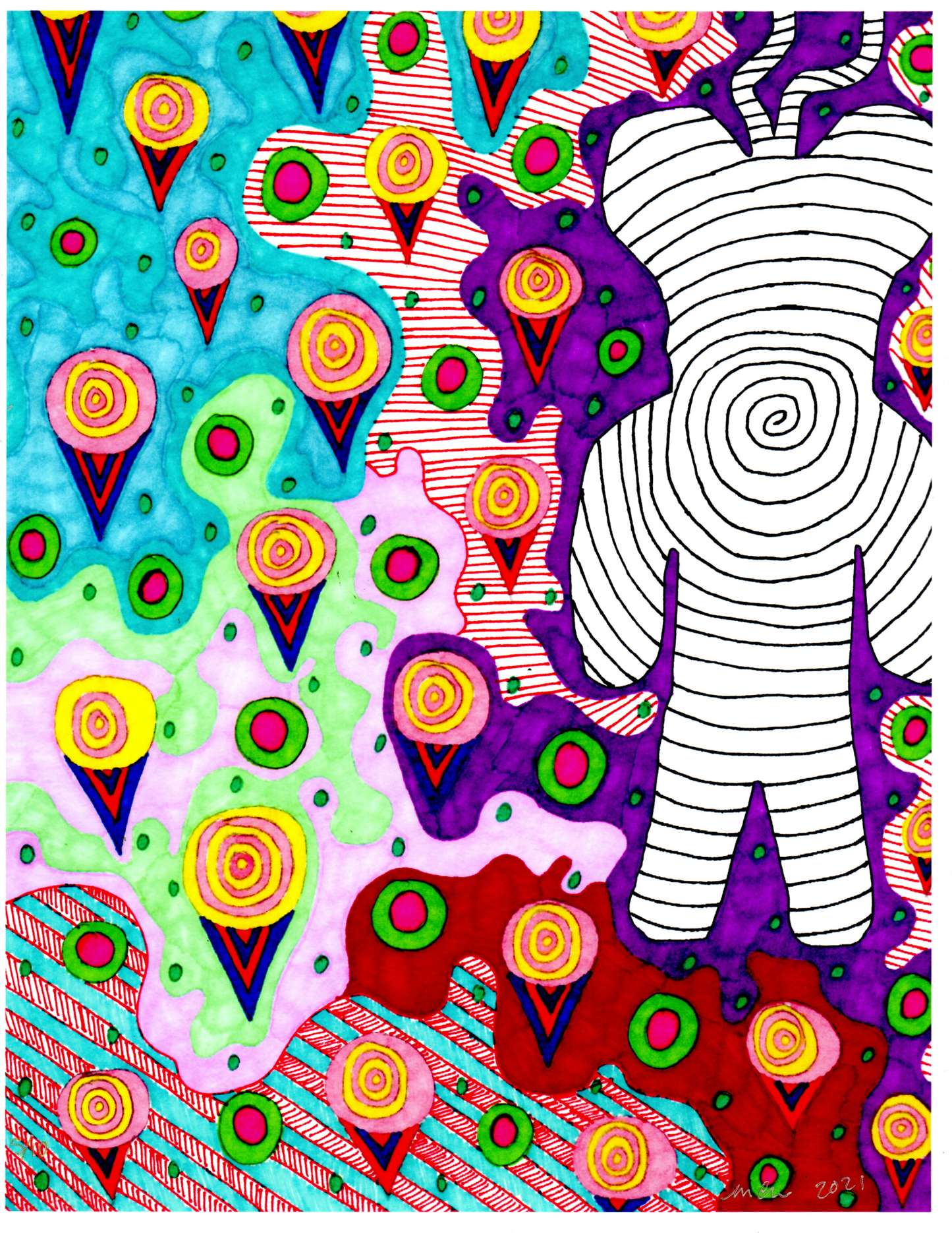 Michon Proctor: Intergalactic Space Bears Portrait 3