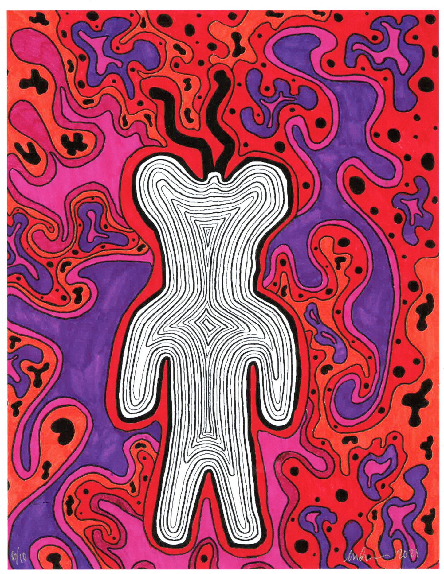 Michon Proctor: Intergalactic Space Bears Portrait 8