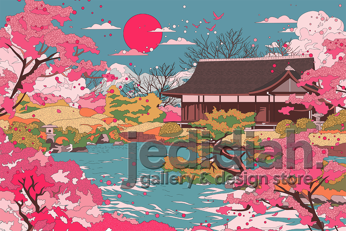 Philly Japanese Garden Print