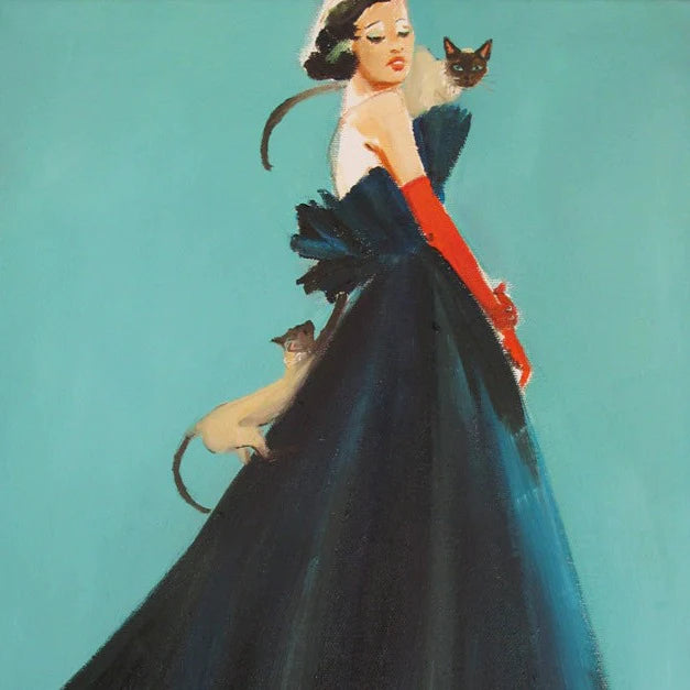 Katrina; Open Edition Print by Janet Hill