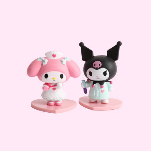 Sanrio My Melody & Kuromi Career Roll Play Mini Figure Surprise Box