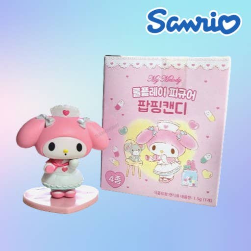 Sanrio My Melody & Kuromi Career Roll Play Mini Figure Surprise Box