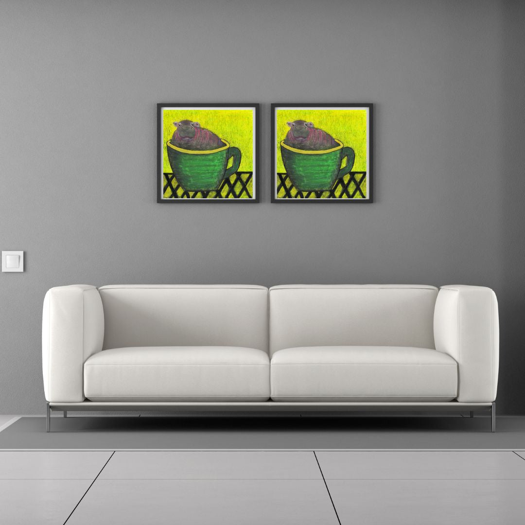 Nancy Green Print: Moo Deng