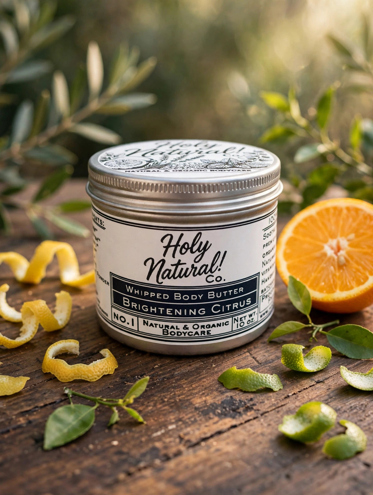 Brightening Citrus Whipped Body Butter – 10 oz