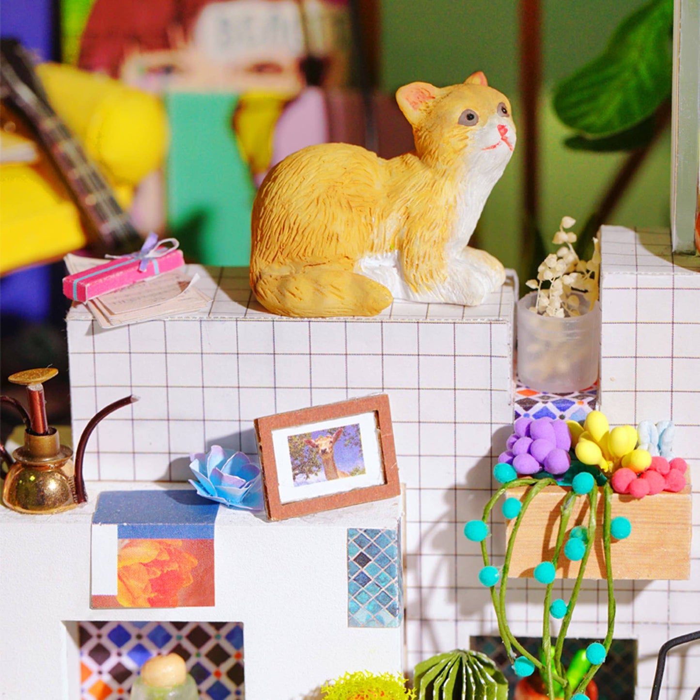 Lily's Porch DIY Miniature Dollhouse Kit