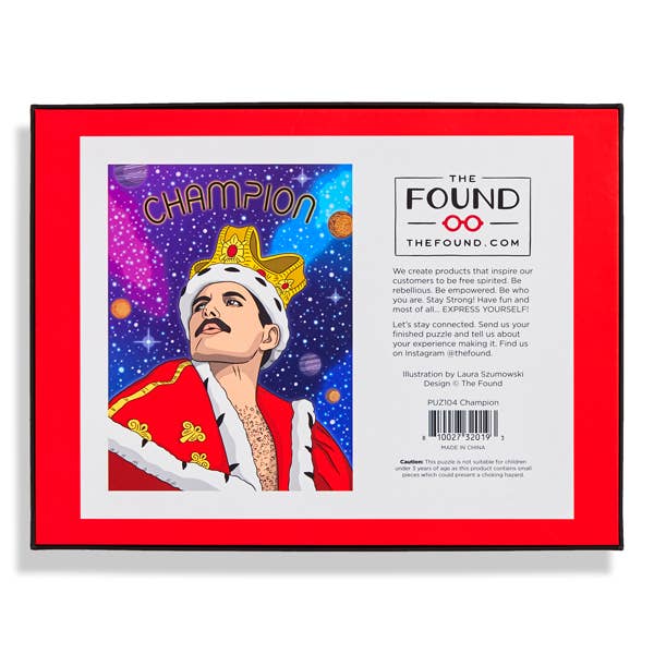 Freddie Champion 500 Piece Jigsaw Puzzle