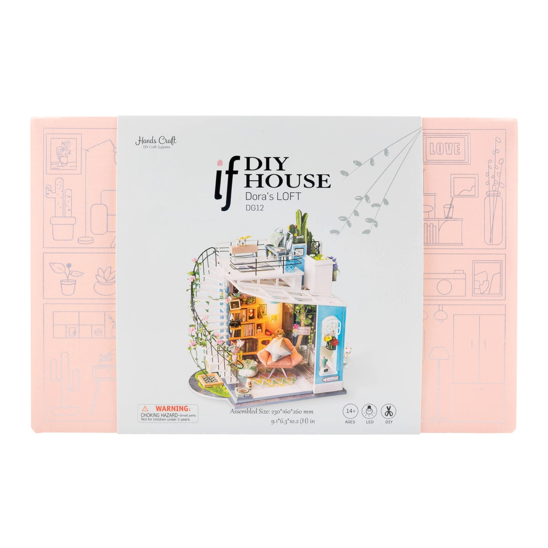 Dora's Loft DIY Miniature Dollhouse Kit
