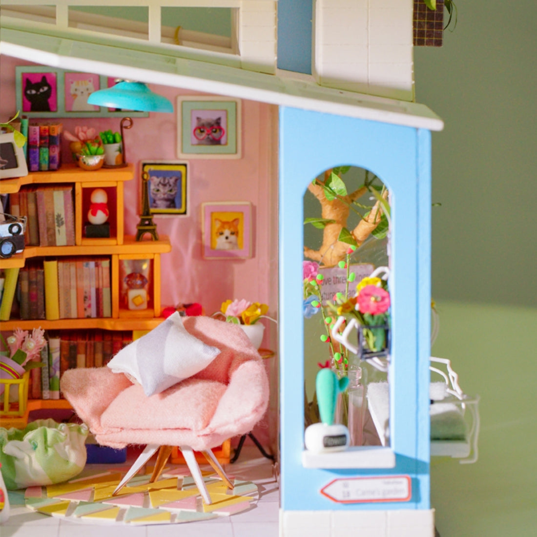 Dora's Loft DIY Miniature Dollhouse Kit