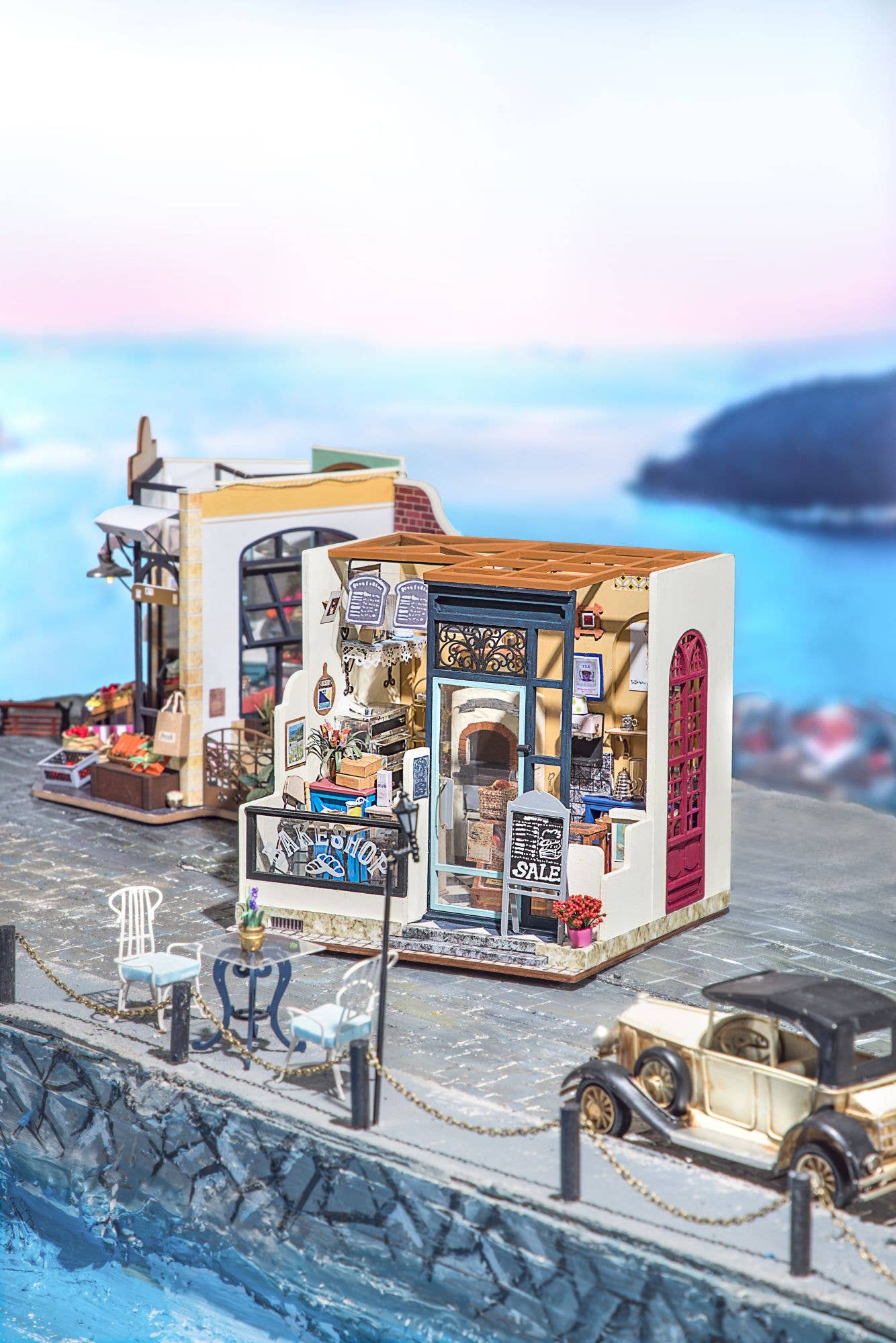 Bake Shop DIY Miniature Dollhouse Kit