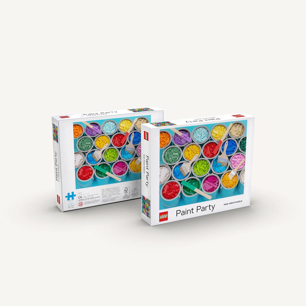 Lego Paint Party 1000 Piece Jigsaw Puzzles