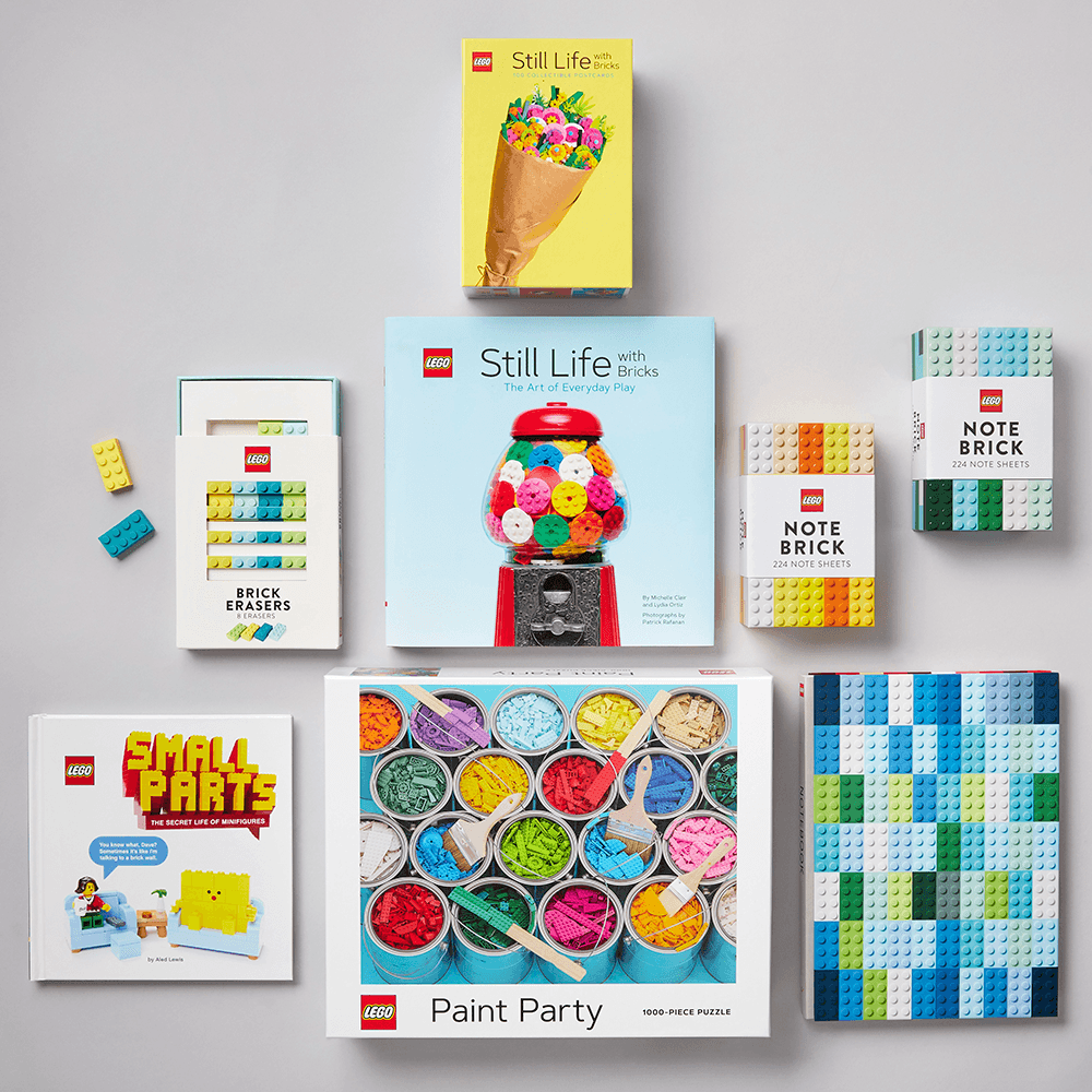 Lego Paint Party 1000 Piece Jigsaw Puzzles