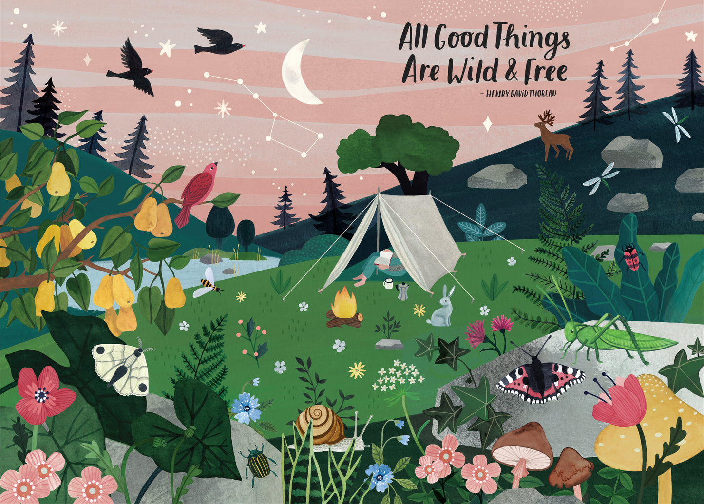 All Good Things Are Wild and Free 1,000-Piece Puzzle