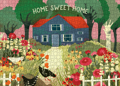 Home Sweet Home 1,000-Piece Puzzle,By Irene Smit Astrid van der Hulst Editors of Flow magazine