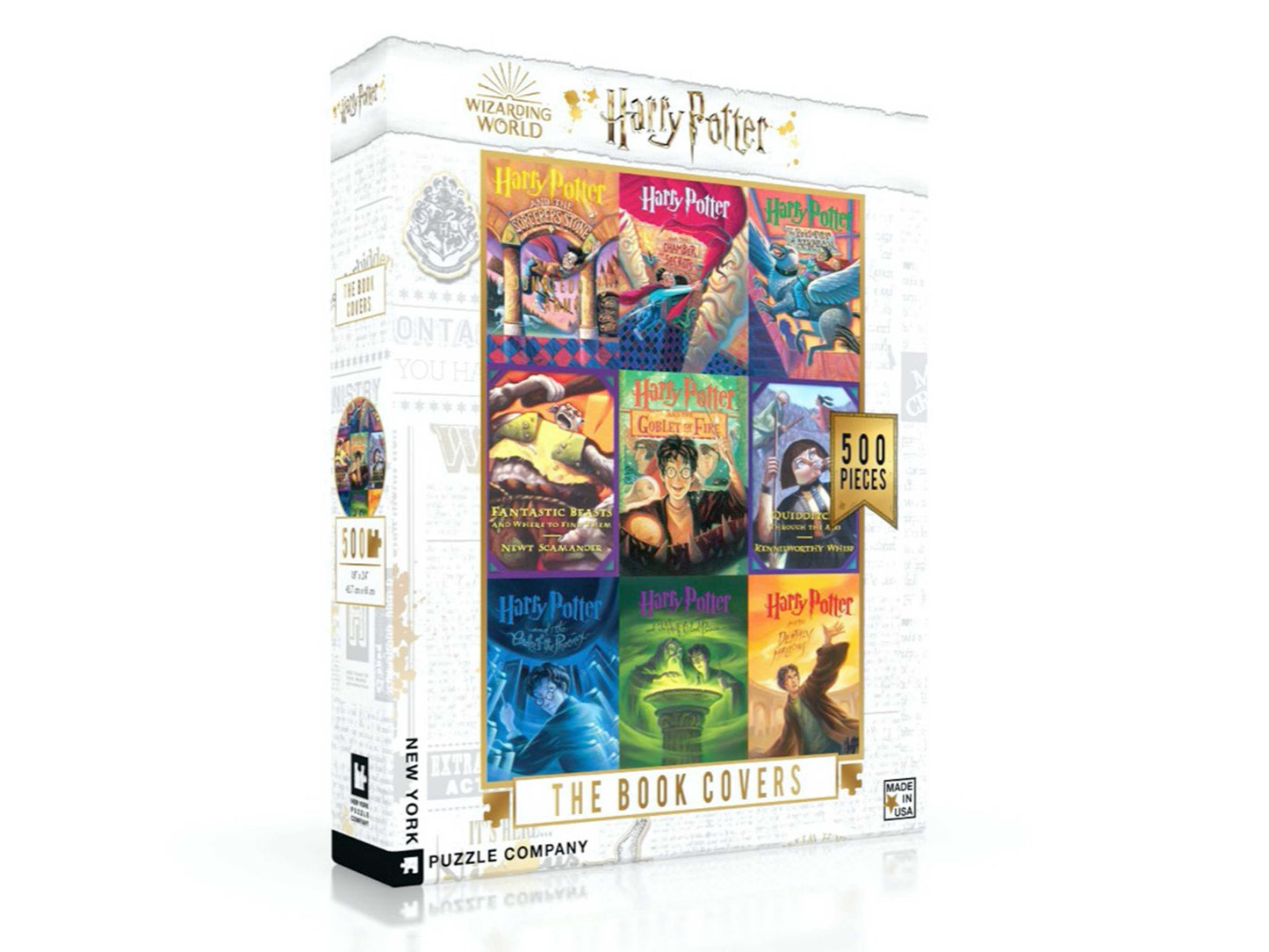 Book Cover Collage 500 Piece Jigsaw Puzzle
