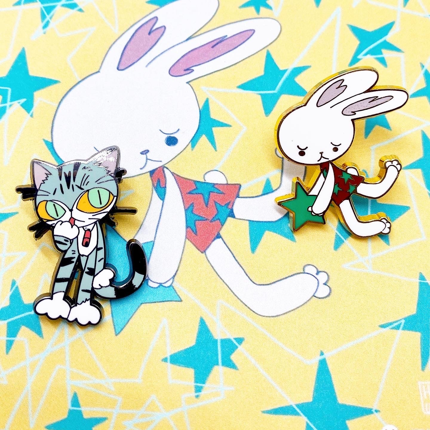 Pukee Bunny Pin