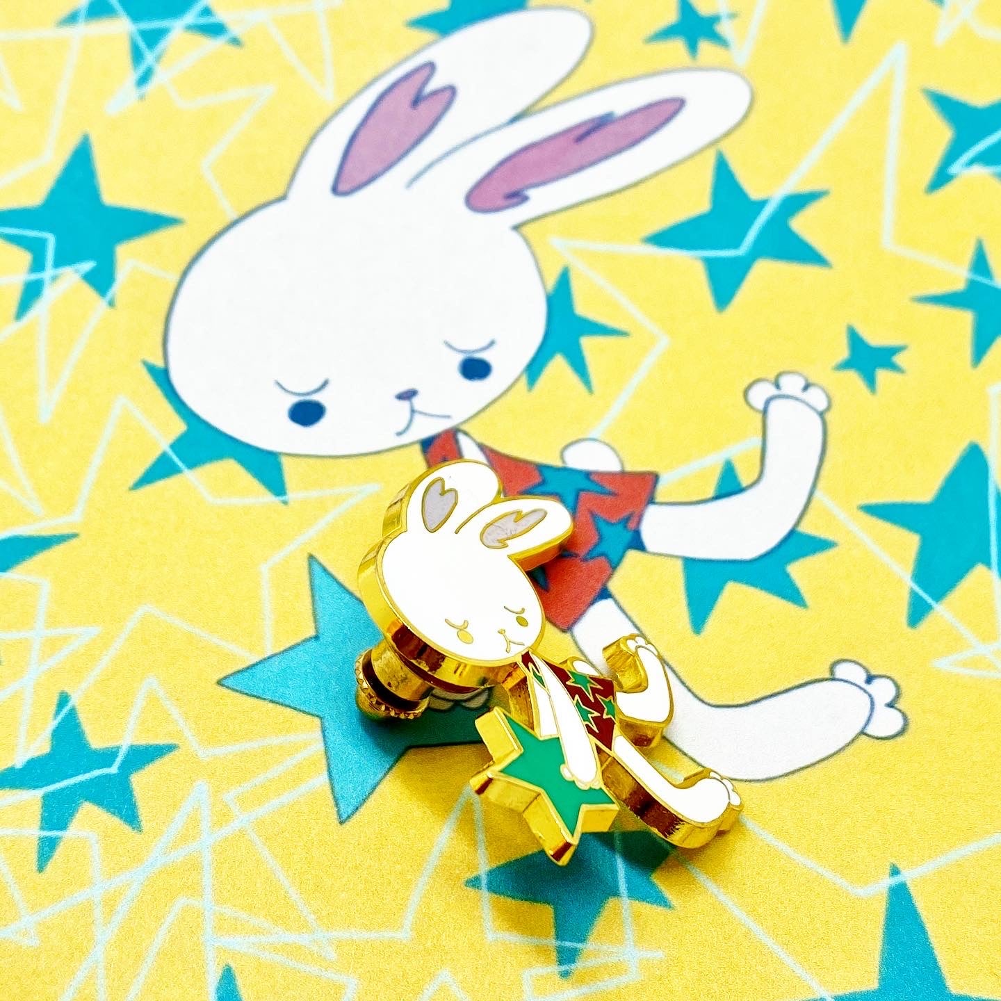 Pukee Bunny Pin