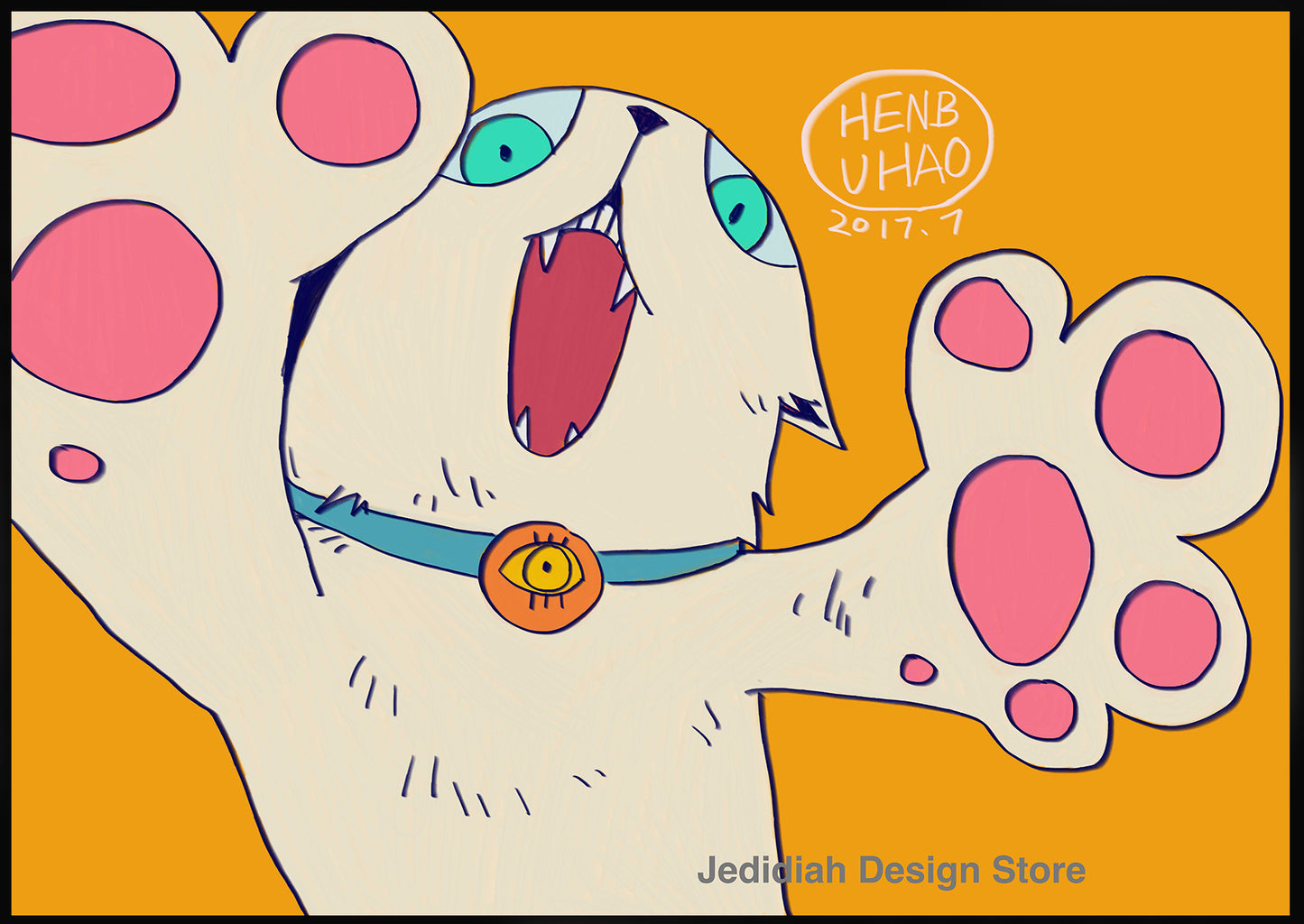 HENBUHAO High Four Print