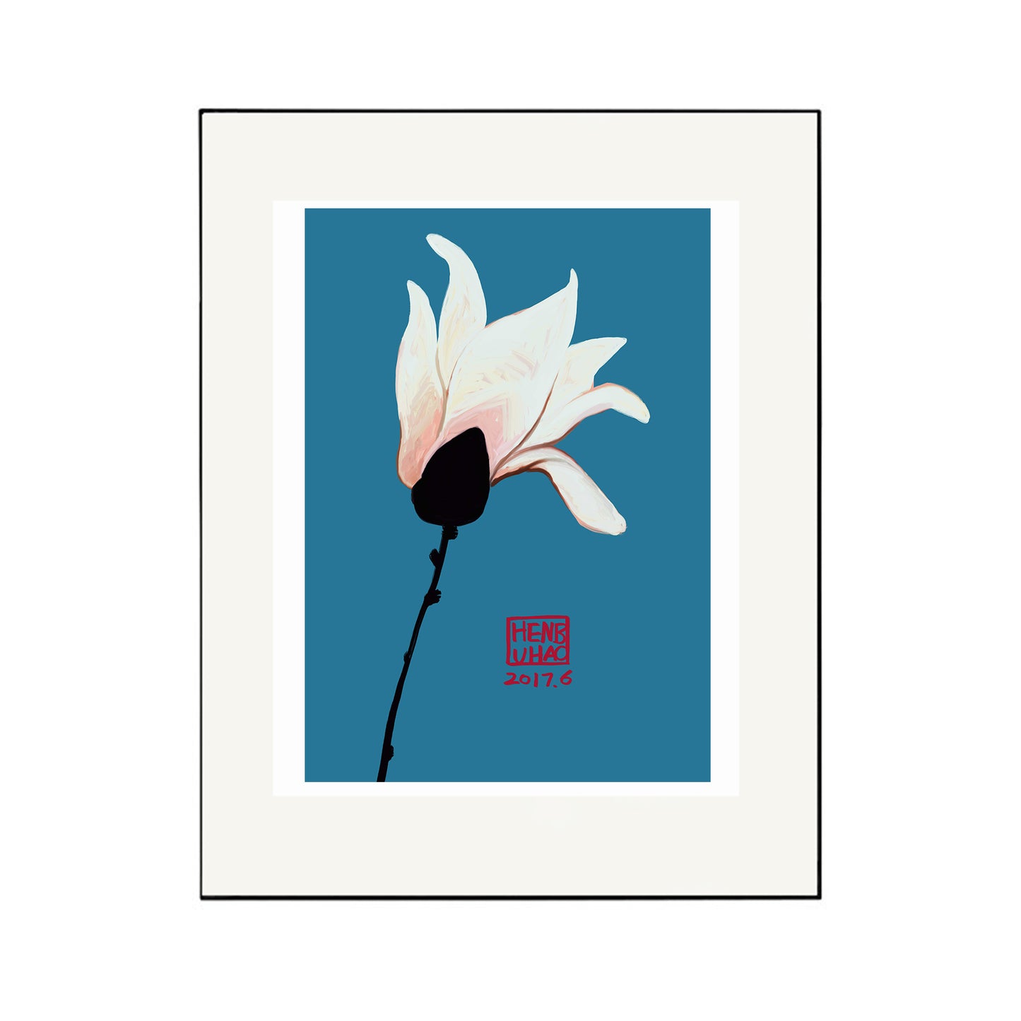 HENBUHAO Magnolia Print