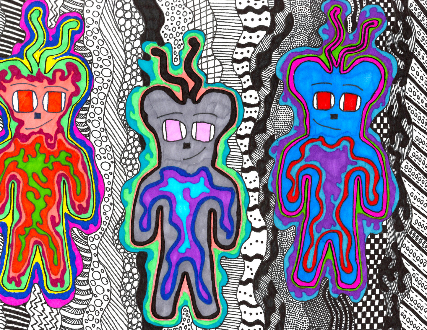 Radioactive Cosmic Bears by Michon Proctor