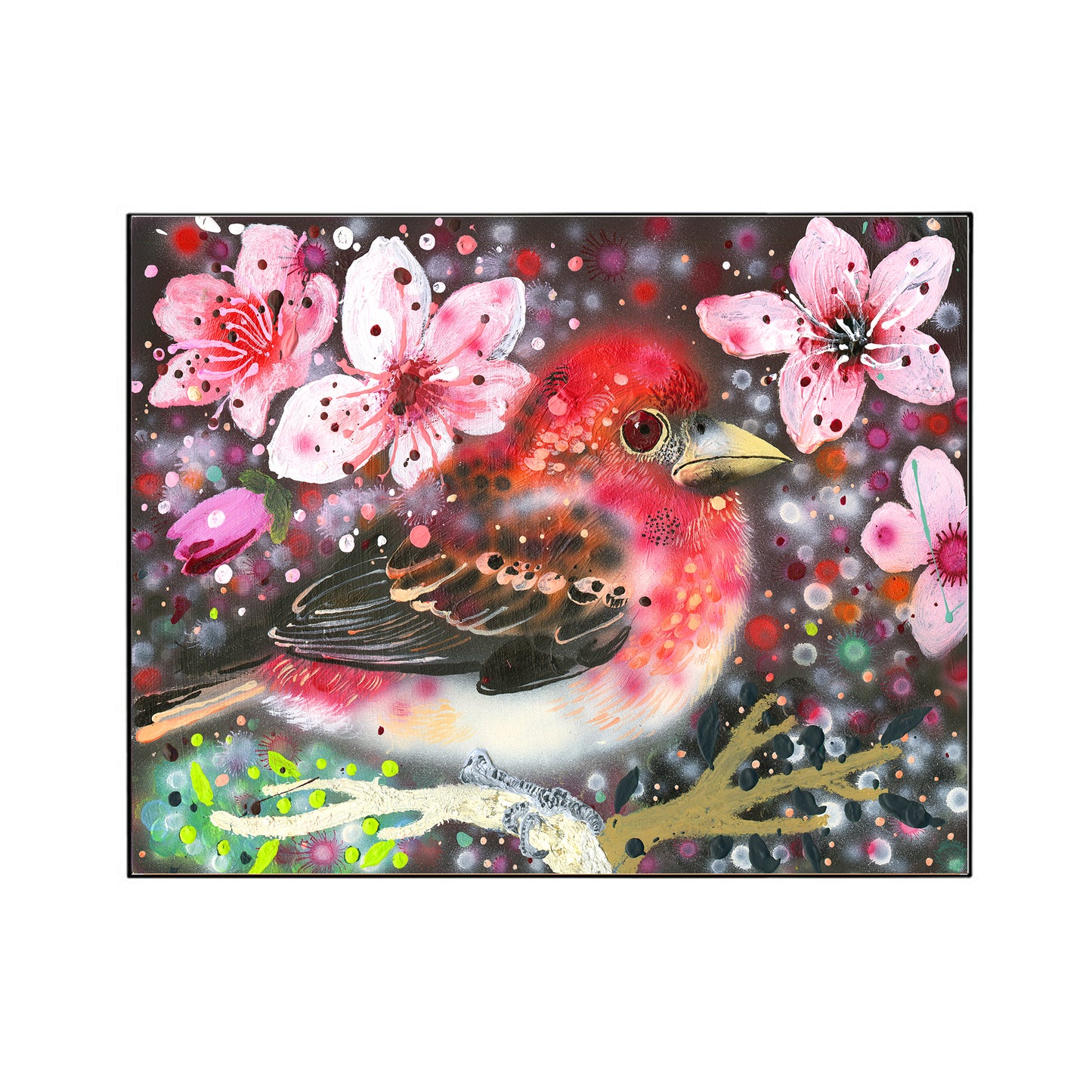 Purple Finch Print