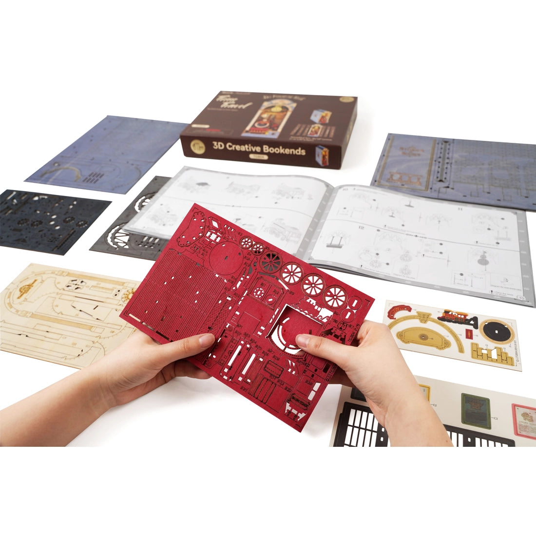 DIY Miniature House Book Nook Kit: Time Travel