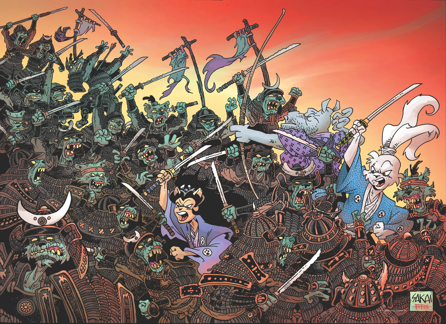 Usagi Yojimbo: Traitors of the Earth Premium Puzzle (1000-pc)