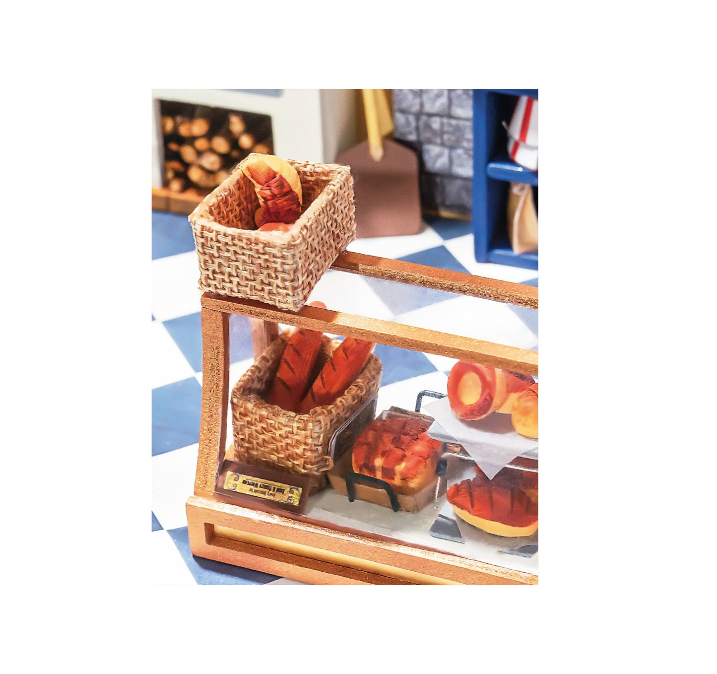 Bake Shop DIY Miniature Dollhouse Kit