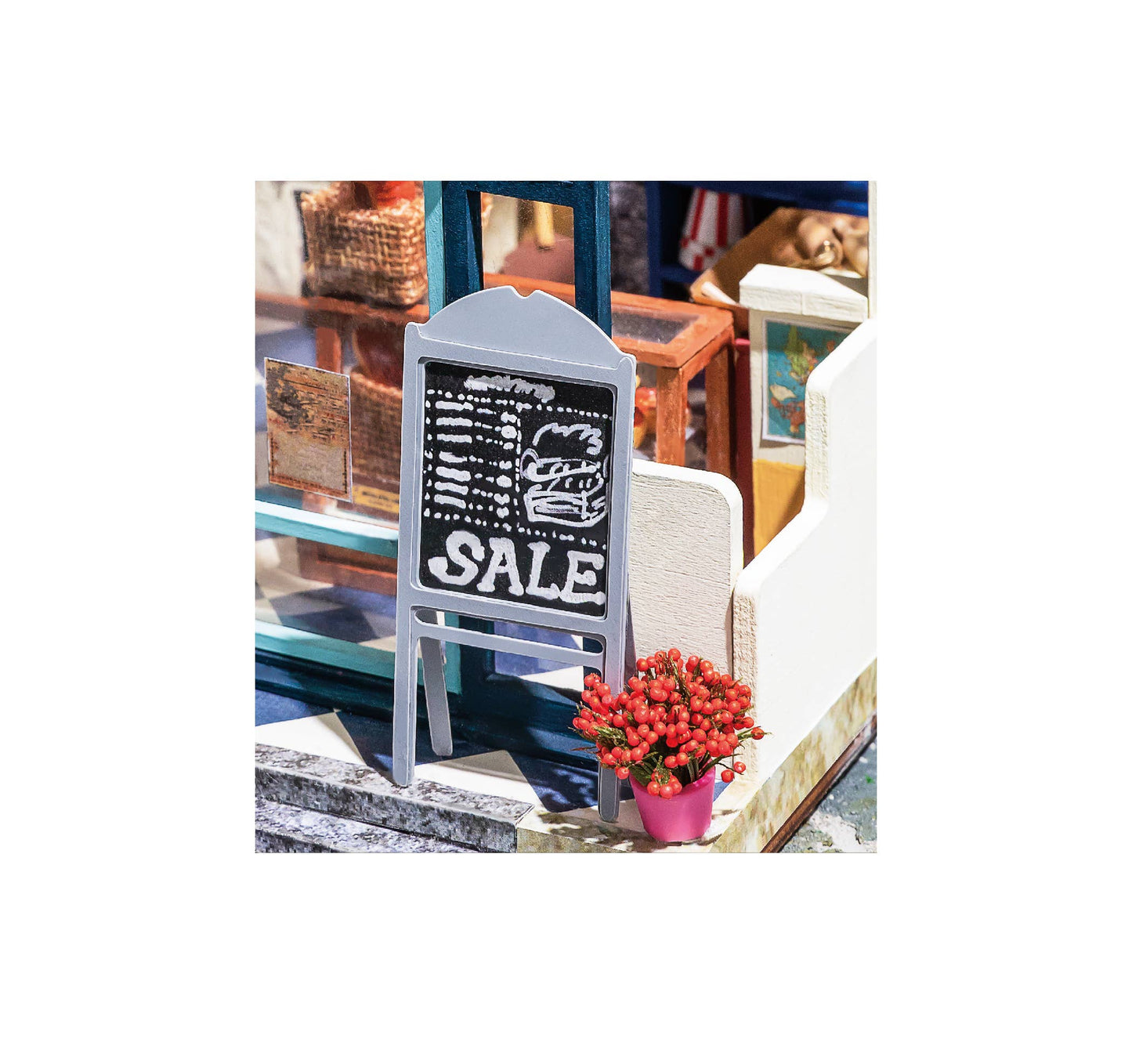 Bake Shop DIY Miniature Dollhouse Kit