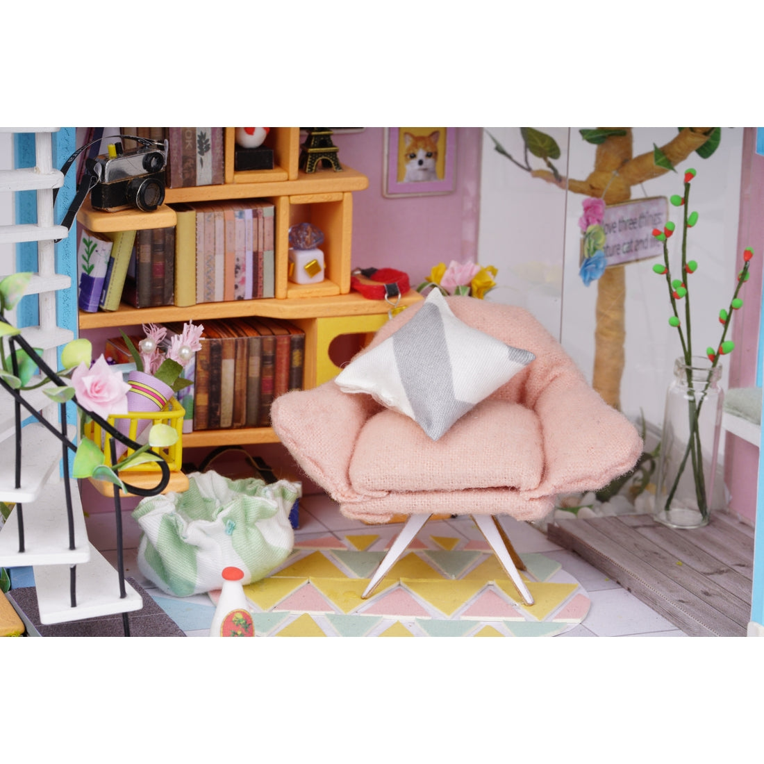 Dora's Loft DIY Miniature Dollhouse Kit