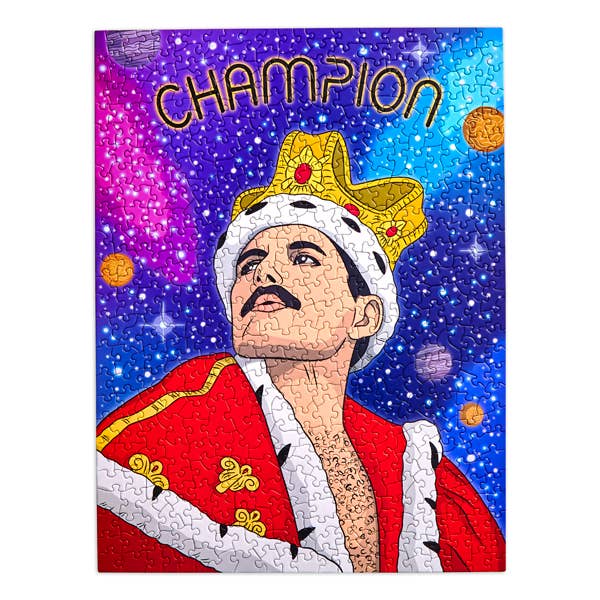 Freddie Champion 500 Piece Jigsaw Puzzle