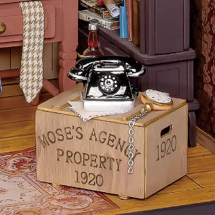 Mose's Detective Agency DIY Miniature House Kit DG157