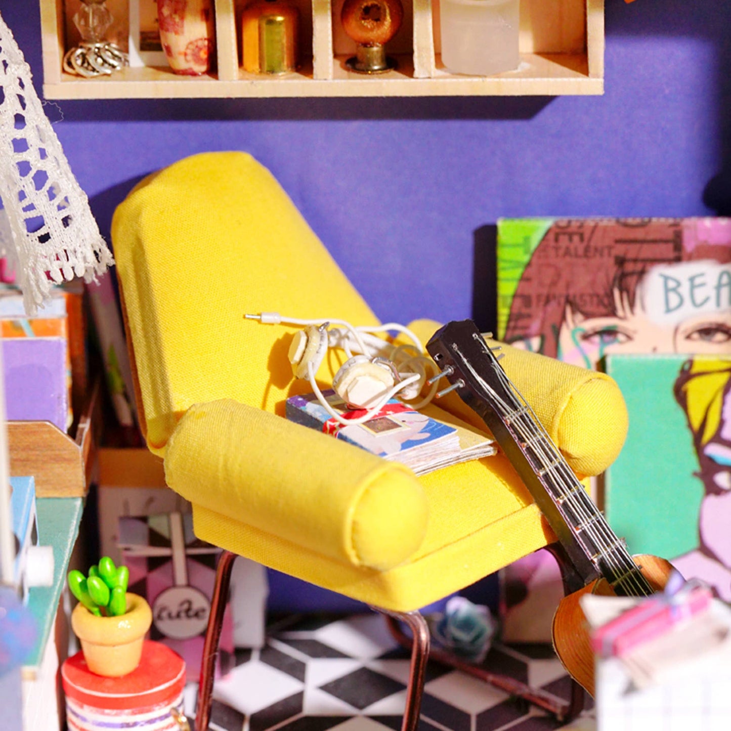 Lily's Porch DIY Miniature Dollhouse Kit