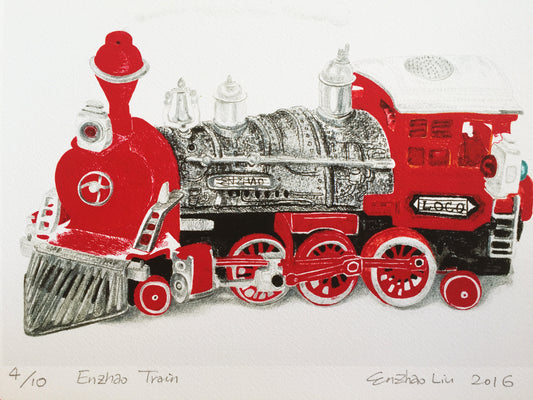 Enzhao Train Print