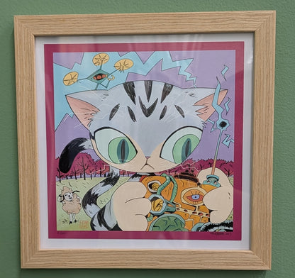 HENBUHAO Framed Print Series