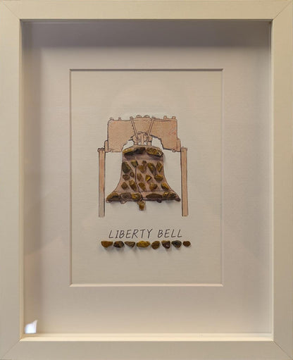 Philadelphia Themed Crystal Art 10"x8"