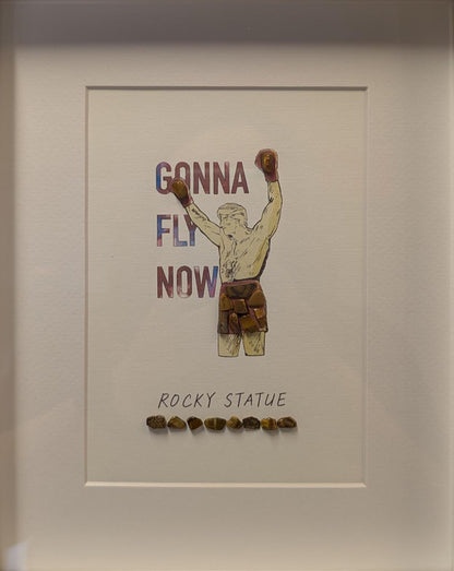 Philadelphia Themed Crystal Art 10"x8"