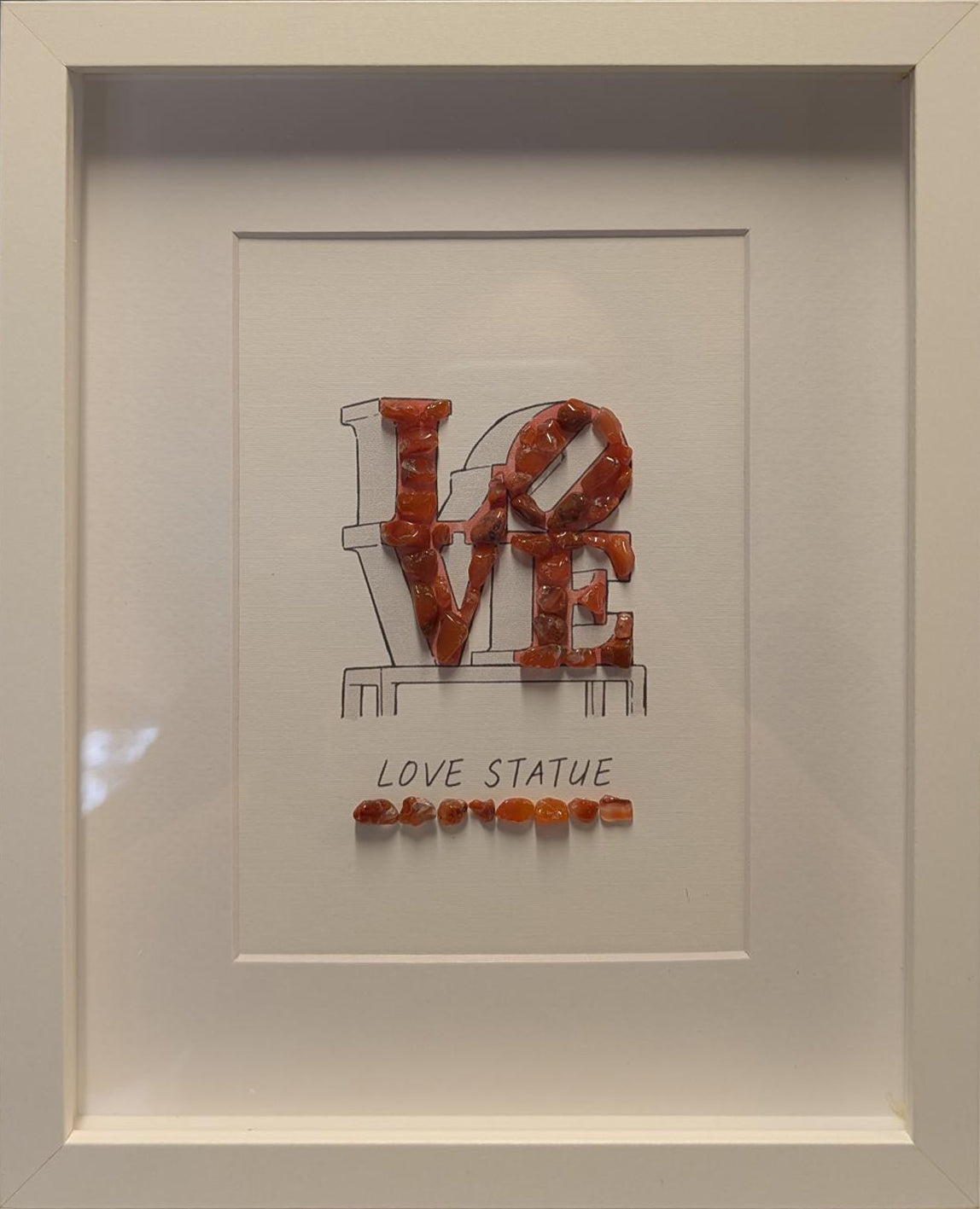 Philadelphia Themed Crystal Art