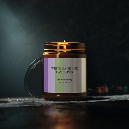 White Sage and Lavender Candle